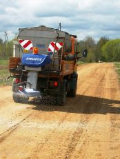 Grants ceļu apstrāde pret putēšanu